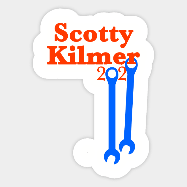 Scotty Kilmer 2020 for President Scotty Kilmer Sticker TeePublic